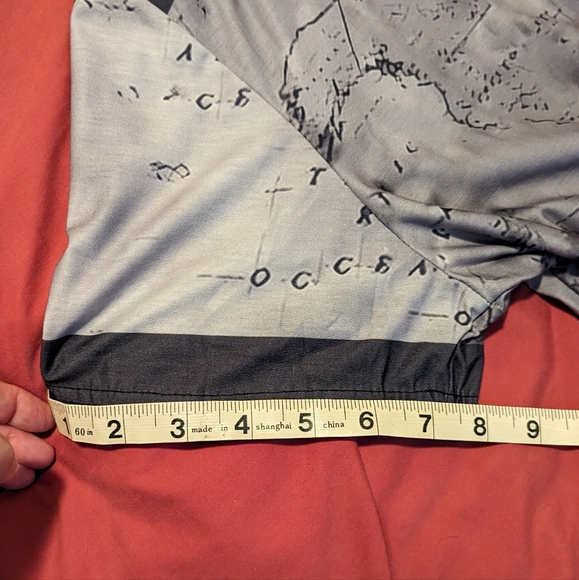 New Without Tags Men's Polyester Pullover Short Sleeve Shirt - Picture 6 of 16